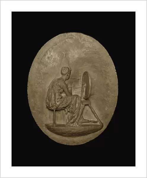 Spinning, Modeled 1882-83, cast c. 1886. Creator: Thomas Eakins
