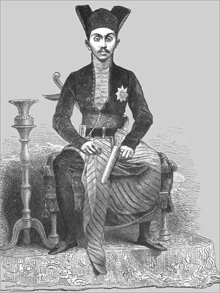Emperor of Solo, Java; A Visit to Borneo, 1875. Creator: A. M. Cameron