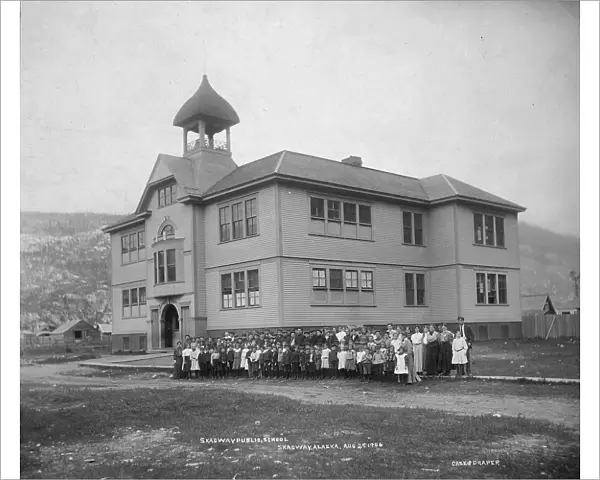 Public school, 1906. Creator: Case & Draper. Public school, 1906. Creator: Case & Draper