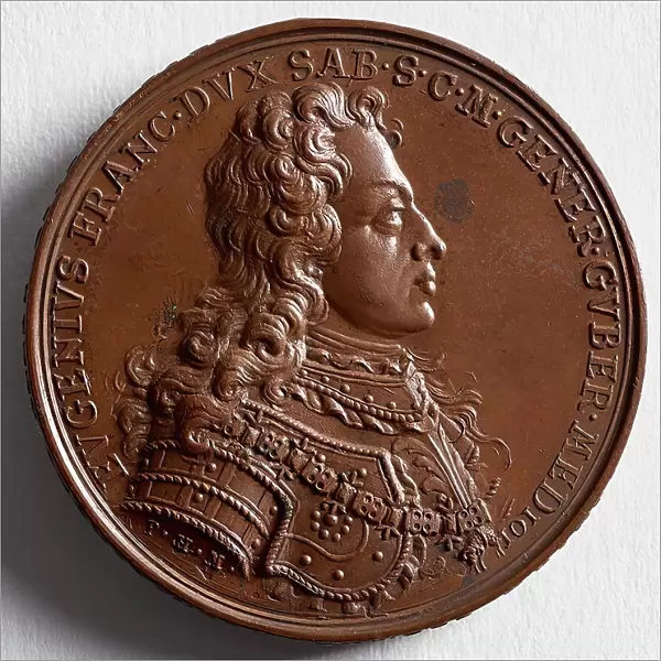 Prince Eugene of Savoy as governor of Milan, 1706. Creator: Philipp Heinrich Müller