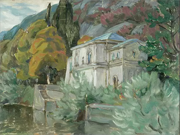 By Lake Como. Study from Italy, 1928. Creator: Anna Katarina Boberg