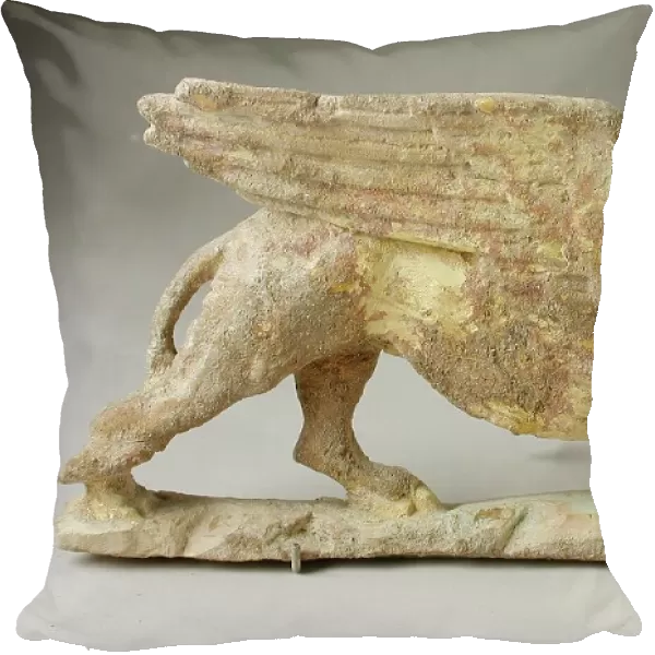 Appliqué in the Form of a Griffin, 330-320 B.C.. Creator: Unknown