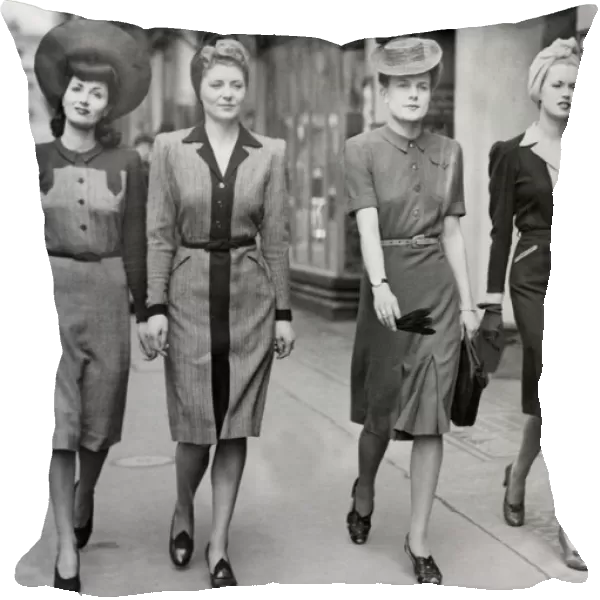 Wartime Utility dresses