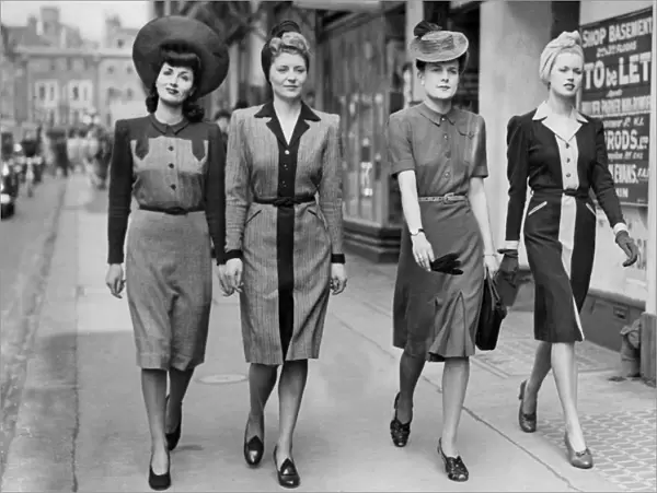 Wartime Utility dresses