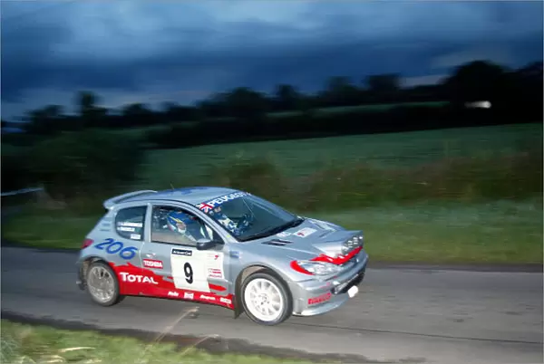 Garry Jennings  /  Gordon Noble. Ulster Rally 2003, 5th - 6th September 2003