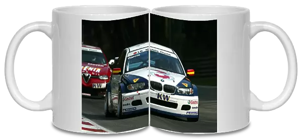 2003 European Touring Car Championship Antonio Garcia (BMW 320i), action
