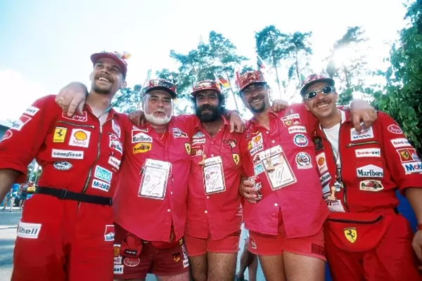 Formula One World Championship: Michael Schumacher Ferrari fans still came to the race