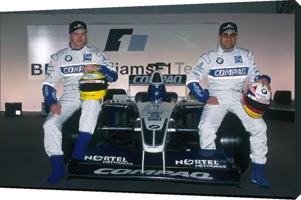 Formula One Launch: Ralf Schumacher Williams and Juan Pablo Montoya Williams