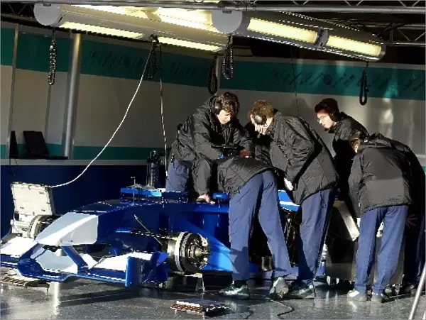 Formula One Testing: Barcelona, 21 January 2002