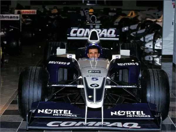 Formula One World Championship: Vitantonio Liuzzi visits the Williams museum