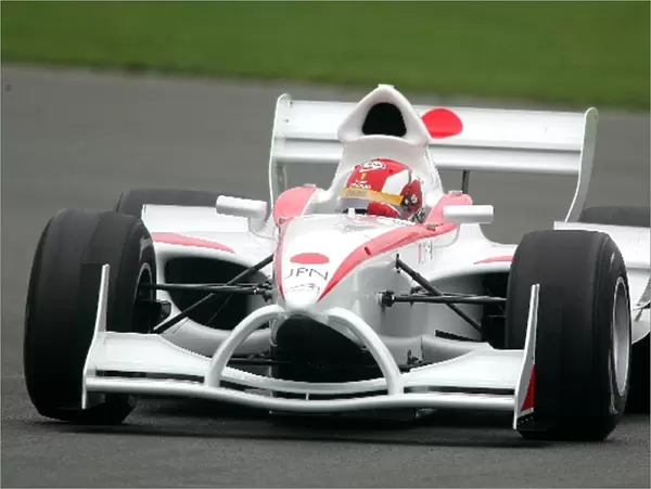 A1 Grand Prix Testing: Hideki Noda Team Japan