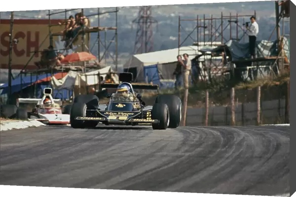 1974 South African Grand Prix - Ronnie Peterson: Ronnie Peterson, retired, action