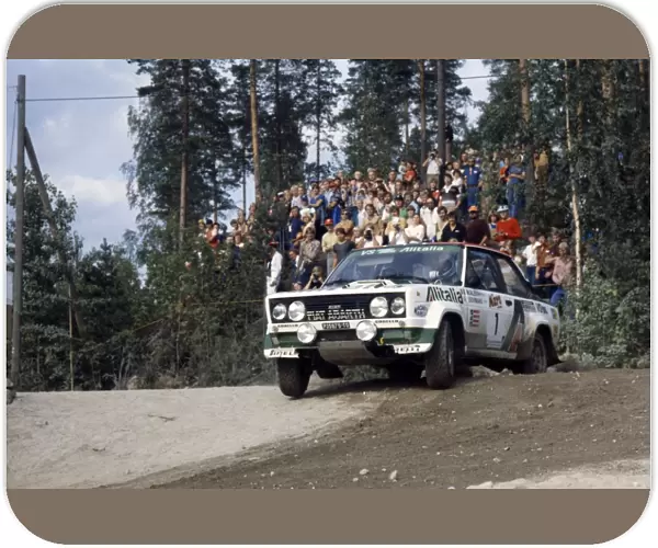 1000 Lakes Rally, Finland. 24-28 August 1979: Markku Alen  /  Ilkka Kivimaki, 1st position