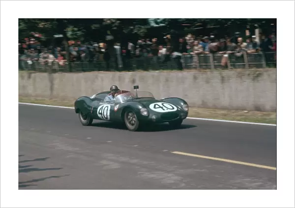 1957 Le Mans 24 hours: Jack Brabham  /  Ian Raby, 15th position