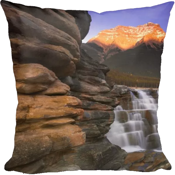 Beautiful Mountain Waterfall