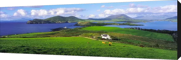 Co Kerry, Ireland; Landscape From Valentia Island