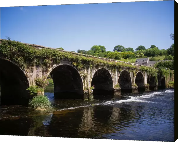 Inistioge, River Nore, Co Kilkenny, Ireland; Bridge Over A River