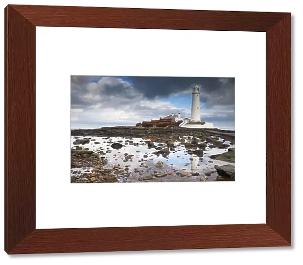 St. Marys Island, Northumberland, England; St. Marys Lighthouse