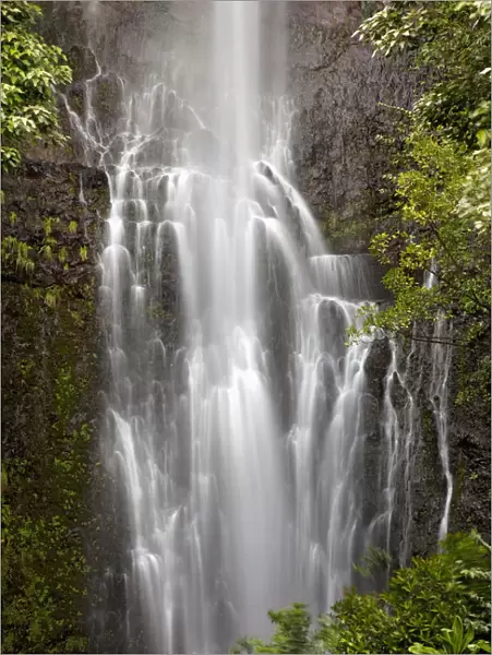 Hawaii, Maui, Kipahulu, Wailua falls