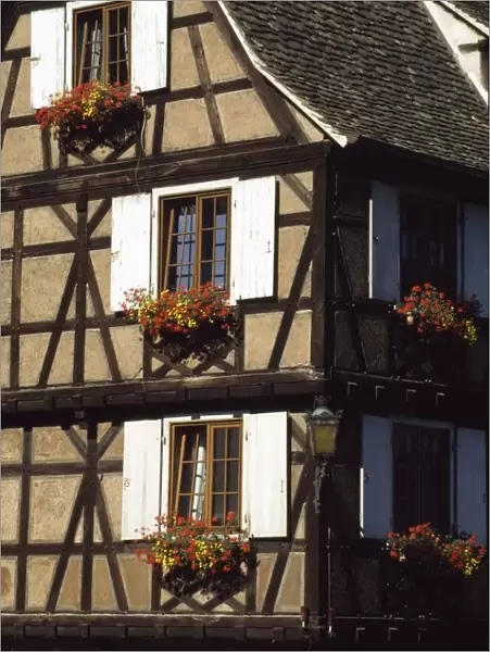 Exterior Of Traditional House In Strasbourg, Petit France