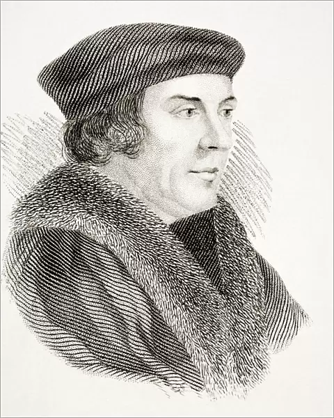 Thomas Cromwell Earl Of Essex Baron Cromwell Of Okenham C 1485-1540 English Politician From Old Englands Worthies By Lord Brougham And Others Published London Circa 1880 s