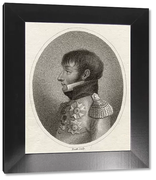 Louis Bonaparte, Late King Of Holland, 1778-1846. Younger Brother Of Napoleon. 19Th Century Print Engraved For The LadyA┼¢S Magazine. Engraved By Heath
