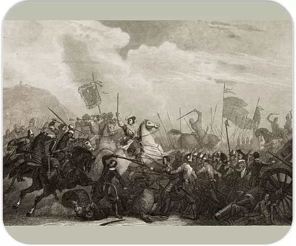 The Battle Of Monjuich, Spain. 1706
