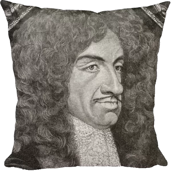 Charles Ii, 1630 To 1685. King Of England, Scotland And Ireland. From The Book Short History Of The English People By J. R. Green Published London 1893