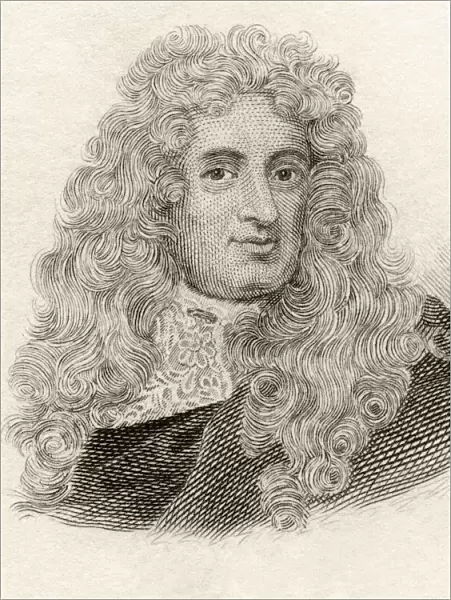 Baron Samuel Von Pufendorf, 1632 To 1694. German Jurist, Political Philosopher, Economist, Statesman And Historian. From Crabbes Historical Dictionary Published 1825
