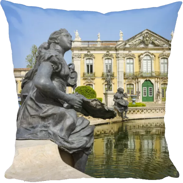 Palacio Nacional de Queluz and Fountain, Queluz, Sintra, Lisbon, Portugal