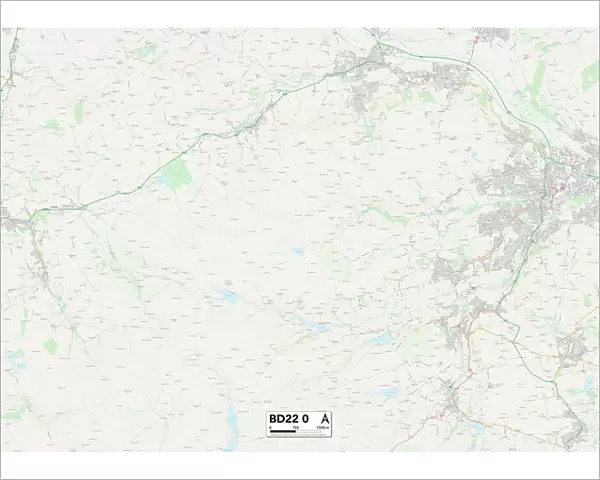 Bradford BD22 0 Map