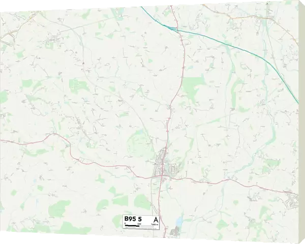 Stratford-on-Avon B95 5 Map
