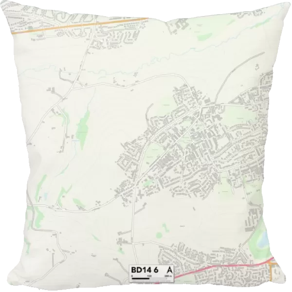 Bradford BD14 6 Map