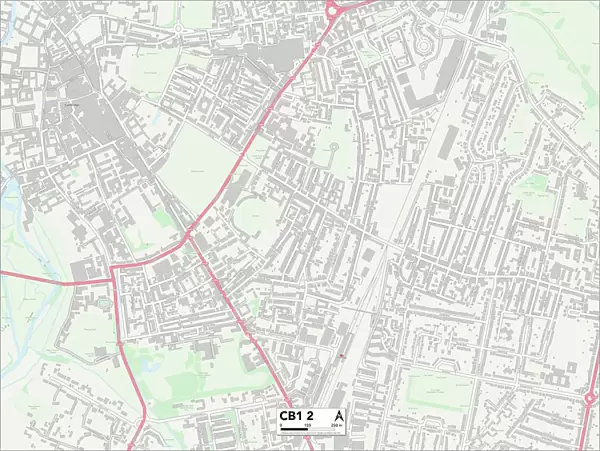 Cambridge CB1 2 Map