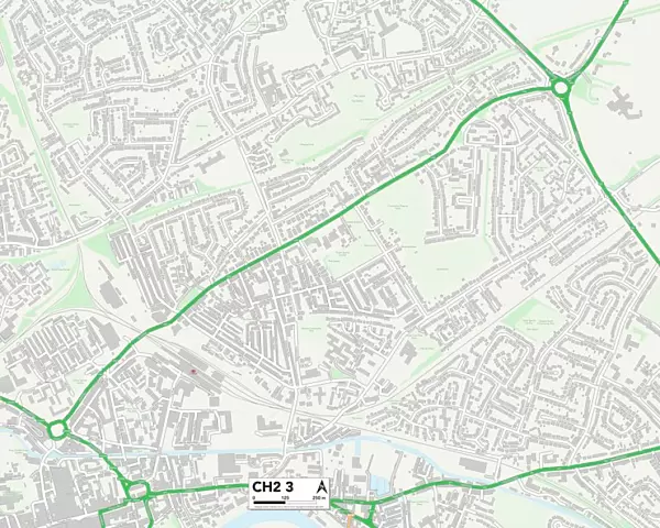Cheshire West and Chester CH2 3 Map