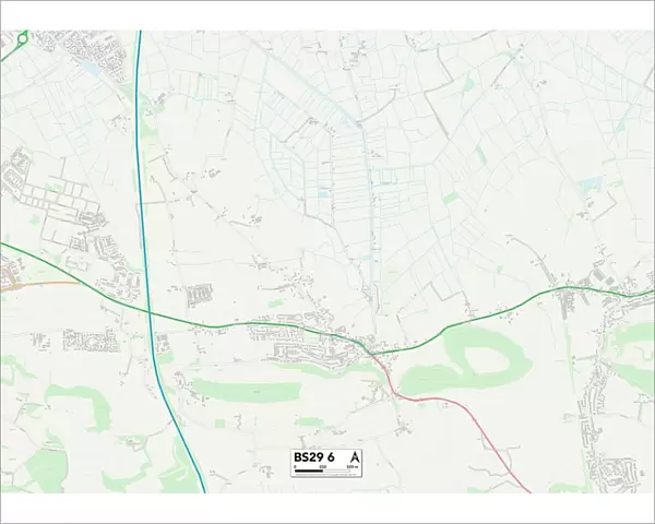 Somerset BS29 6 Map
