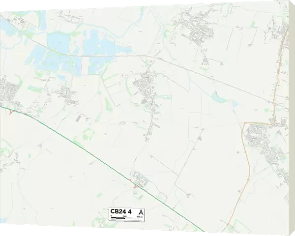 Cambridge CB24 4 Map
