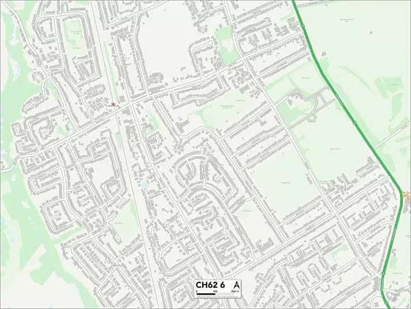 Wirral CH62 6 Map