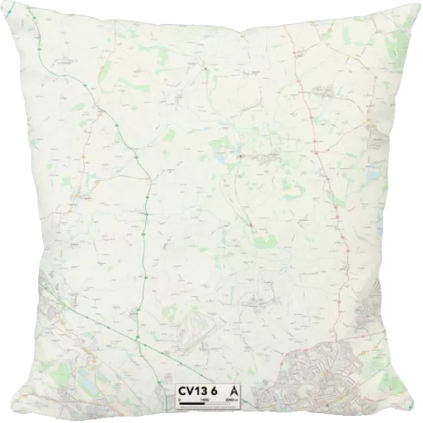Hinckley and Bosworth CV13 6 Map
