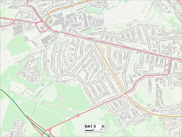 Dartford DA1 3 Map