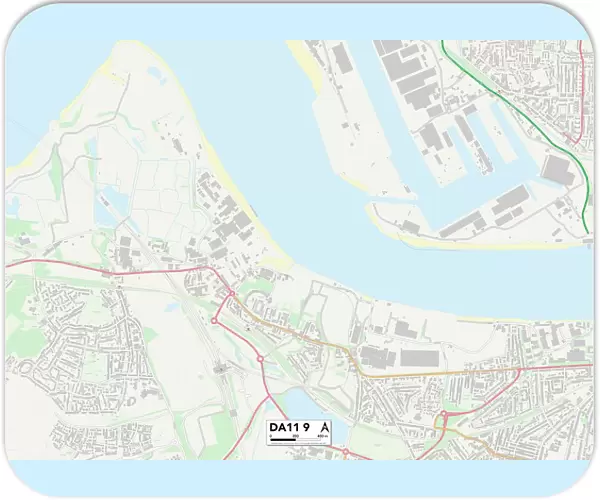 Gravesham DA11 9 Map