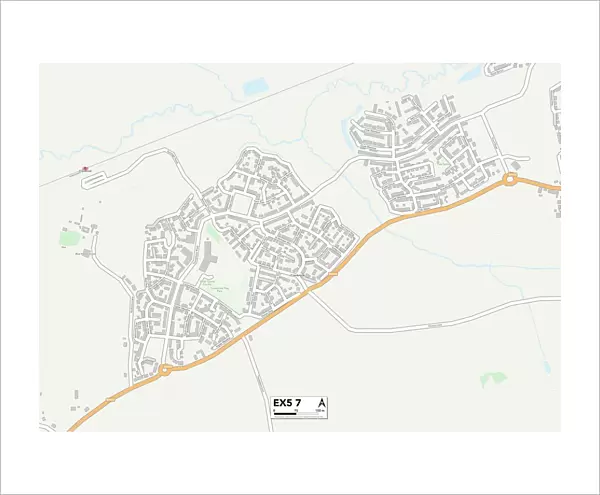 East Devon EX5 7 Map
