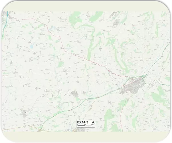 Exeter EX14 3 Map