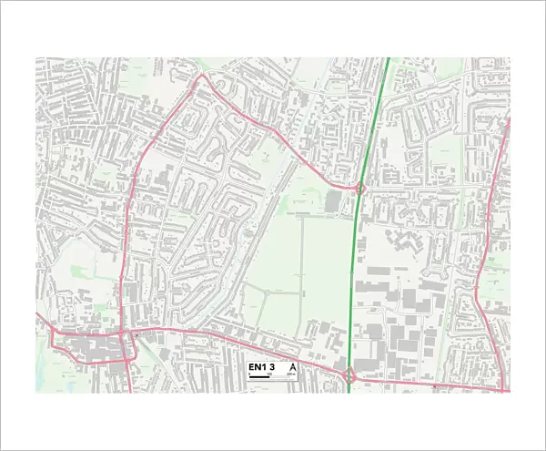 Enfield EN1 3 Map