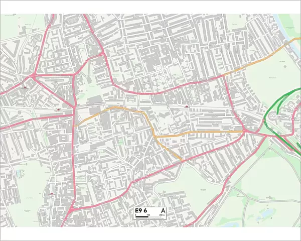 Hackney E9 6 Map