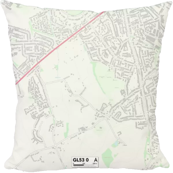 Tewkesbury GL53 0 Map