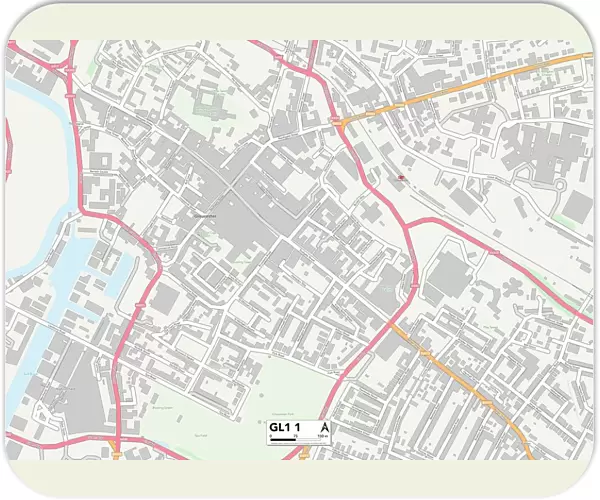 Gloucester GL1 1 Map