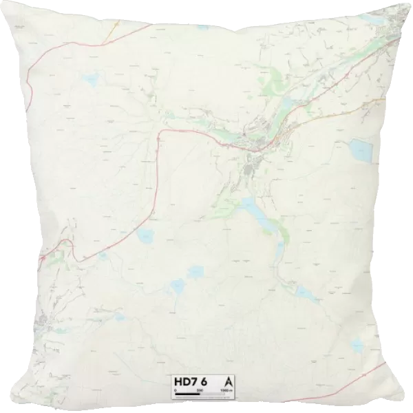 Kirklees HD7 6 Map