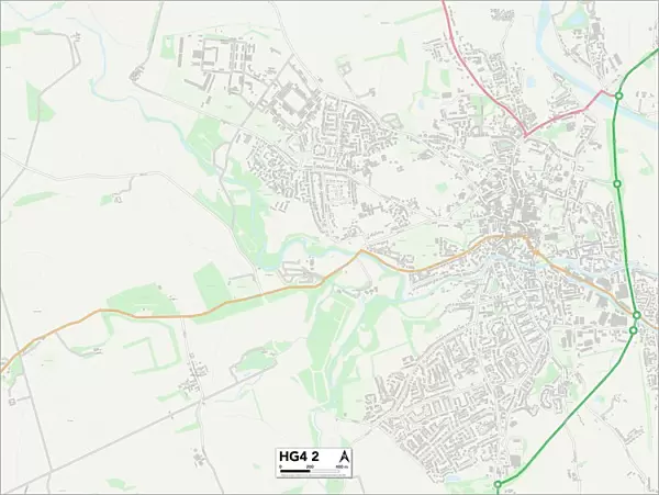 Ripon HG4 2 Map