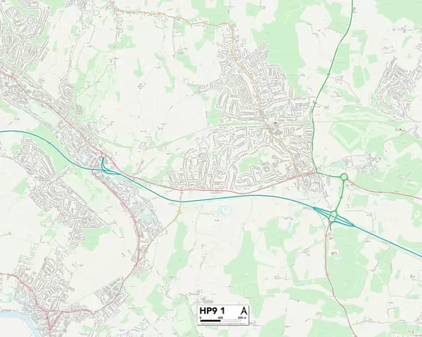 Chiltern HP9 1 Map